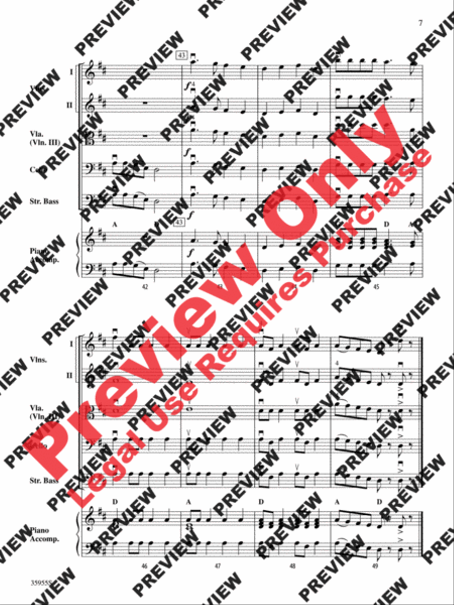 It's Holiday Time String Orchestra scores gallery preview page 8