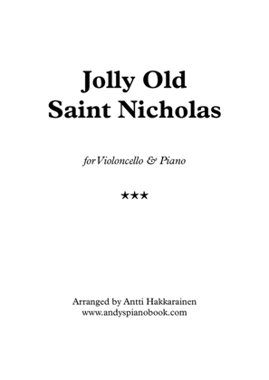 Book cover for Jolly Old Saint Nicholas - Cello & Piano