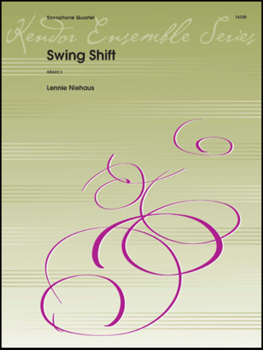 Swing Shift Saxophone Quartet scores gallery preview page 1