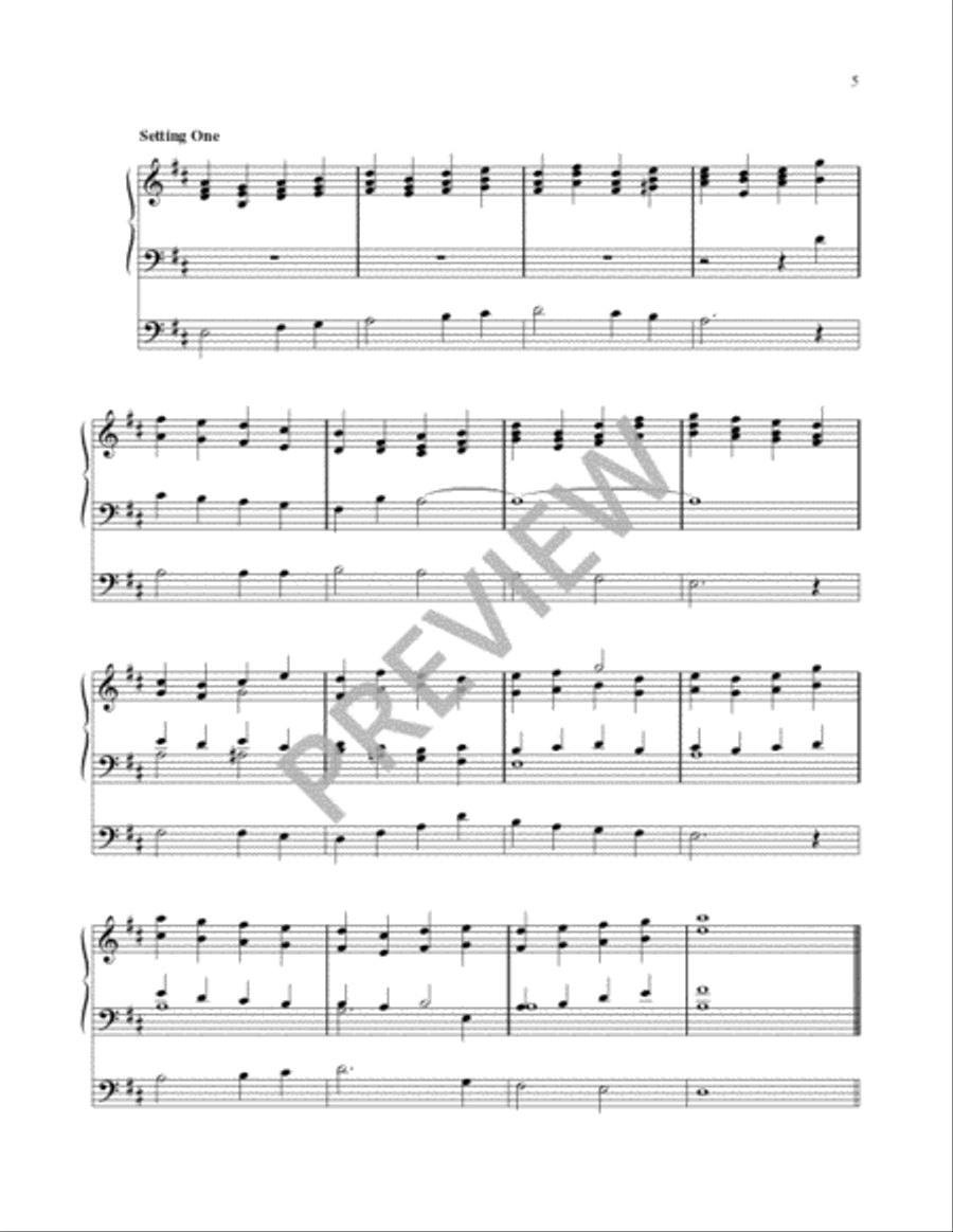 Hymn Harmonizations for Organ - Volume 3 Organ scores gallery preview page 8