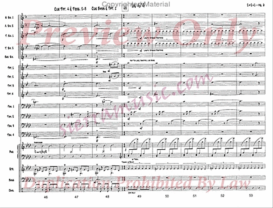 2+2=5 2+2=5 Jazz Ensemble scores gallery preview page 7