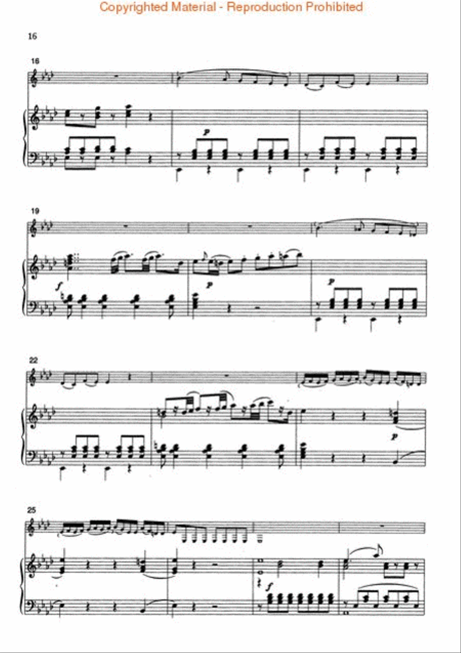 Concerto No. 3, K. 447 Horn scores gallery preview page 3