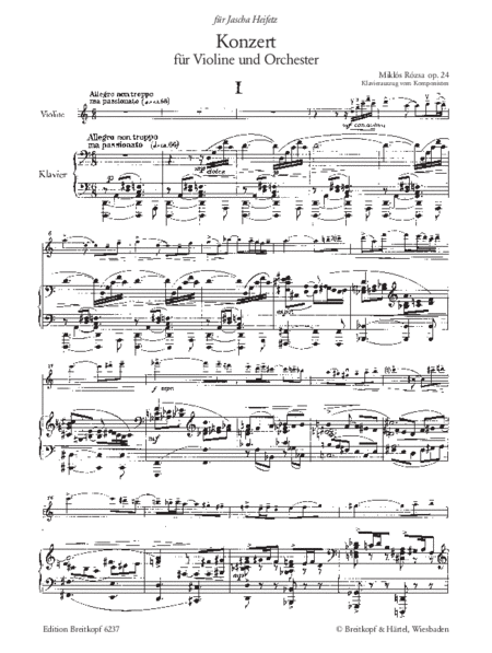 Violin Concerto Op. 24
