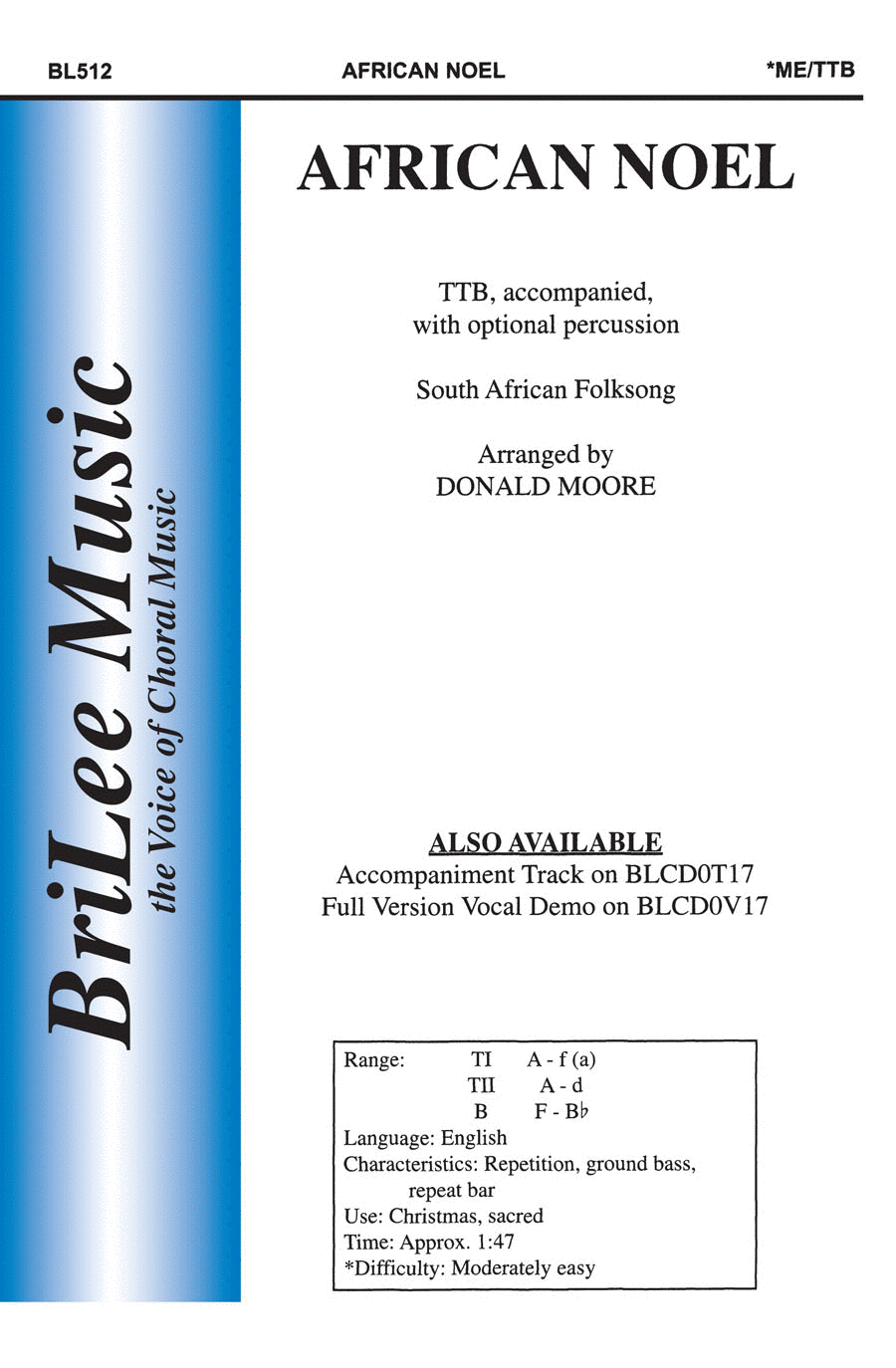 African Noel TTB scores gallery preview page 1