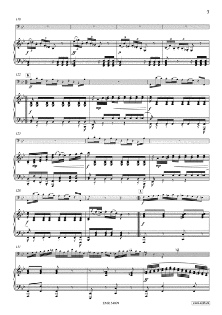 Concertino Bb Minor Concertino Bb Minor Piano Accompaniment scores gallery preview page 6