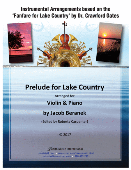 Prelude for Lake Country - Violin and Piano