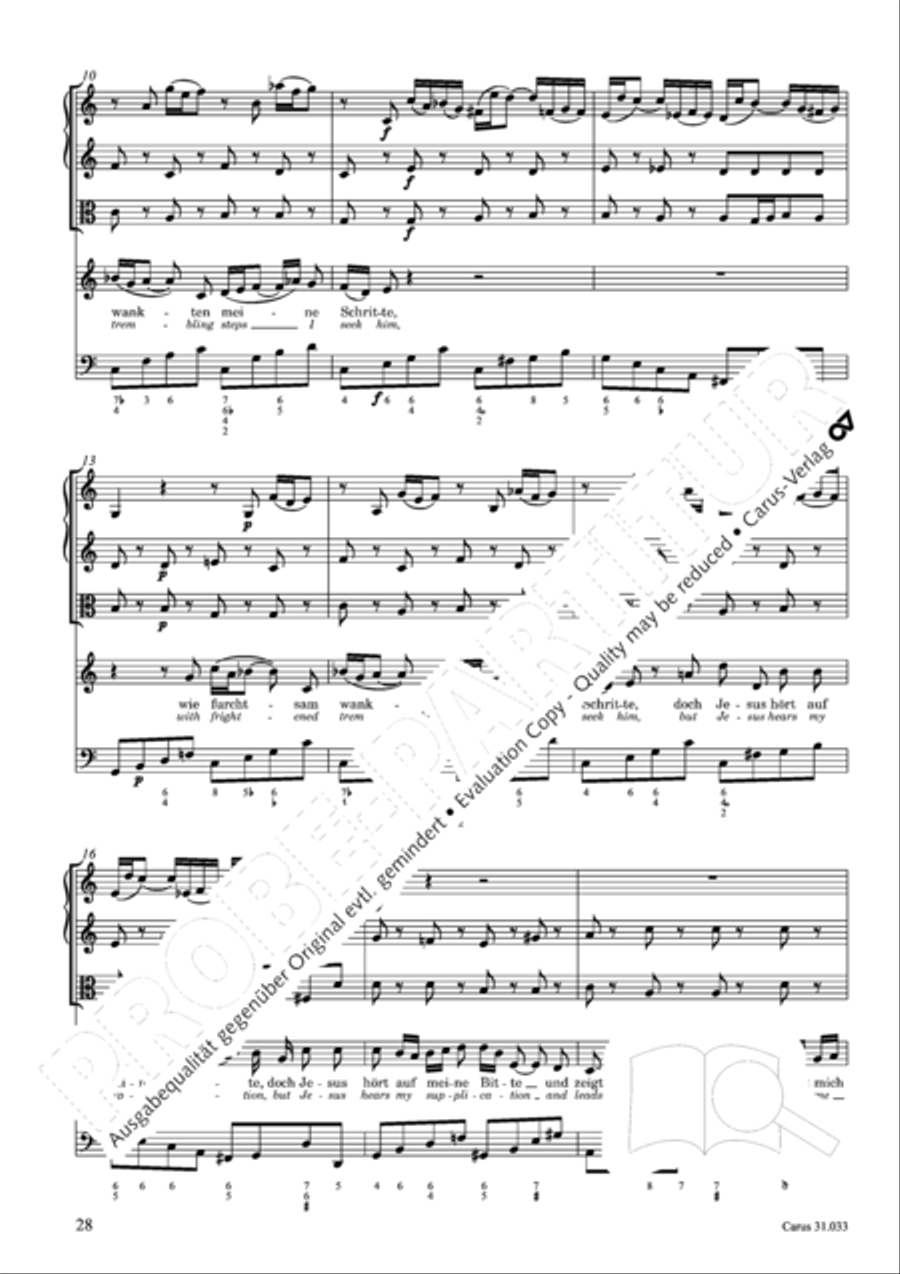Lord Jesus Christ, in thee alone (Allein zu dir, Herr Jesu Christ) ATB scores gallery preview page 29