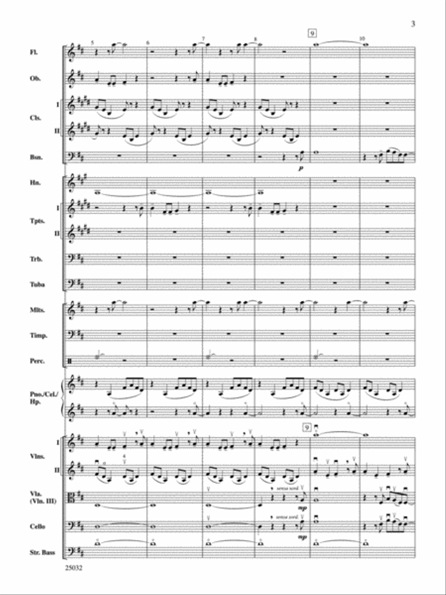 Magic Works (from Harry Potter and the Goblet of Fire) Full Orchestra scores gallery preview page 3