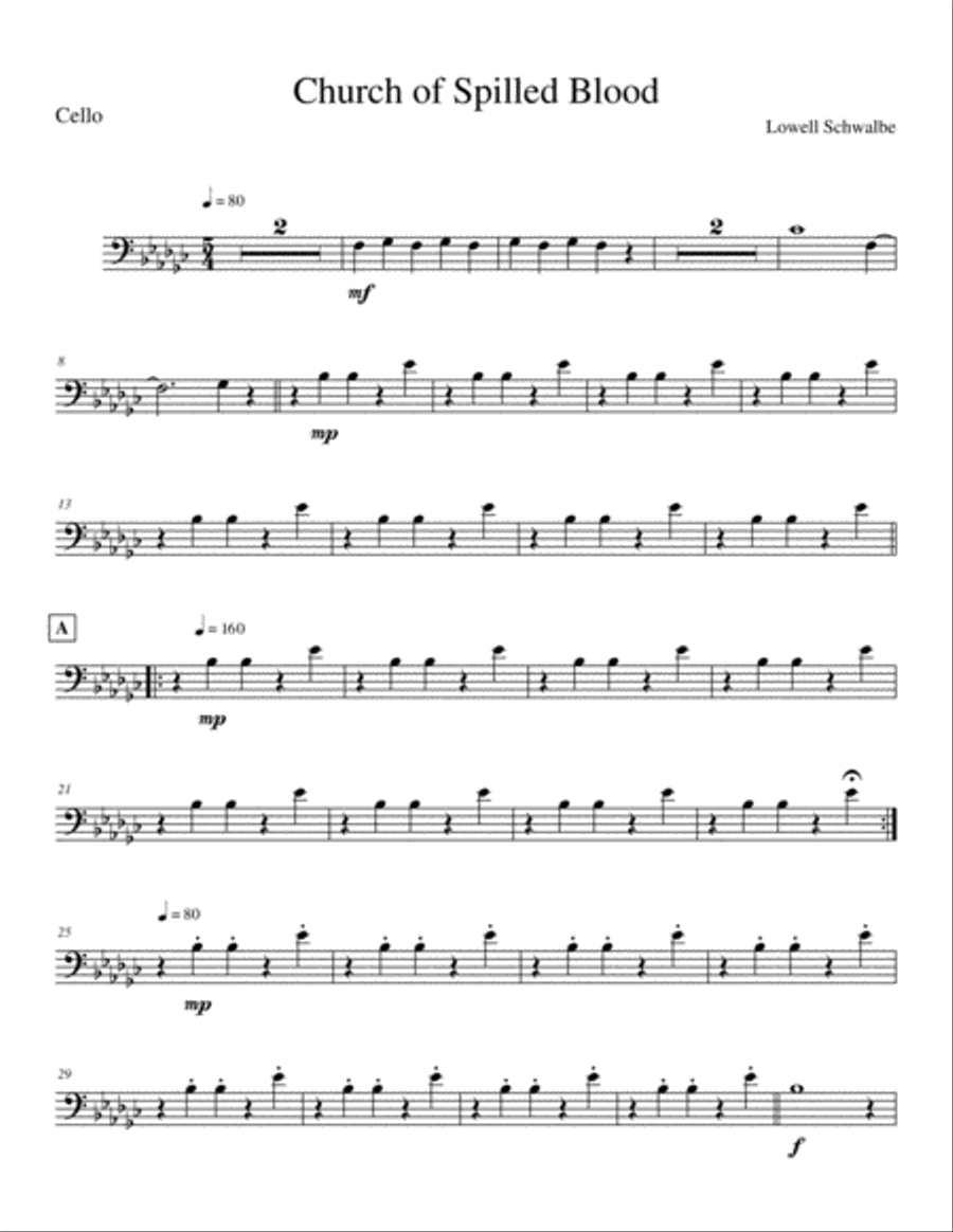 Church of the Savior on Spilled Blood Full Orchestra scores gallery preview page 5