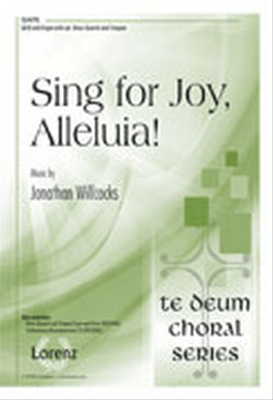Sing for Joy, Alleluia! 4-Part scores gallery preview page 1