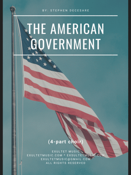 The American Government (Canon) (4-part choir) image number null