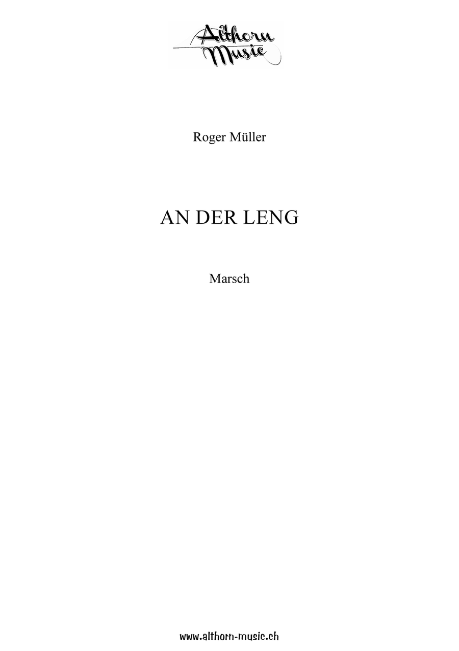 An der Leng - March Brass Band scores gallery preview page 2