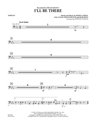 I'll Be There - Timpani