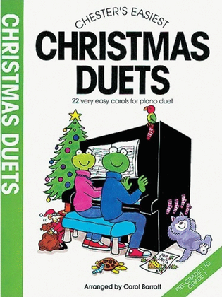 Book cover for Barratt Easiest Christmas Duets Piano