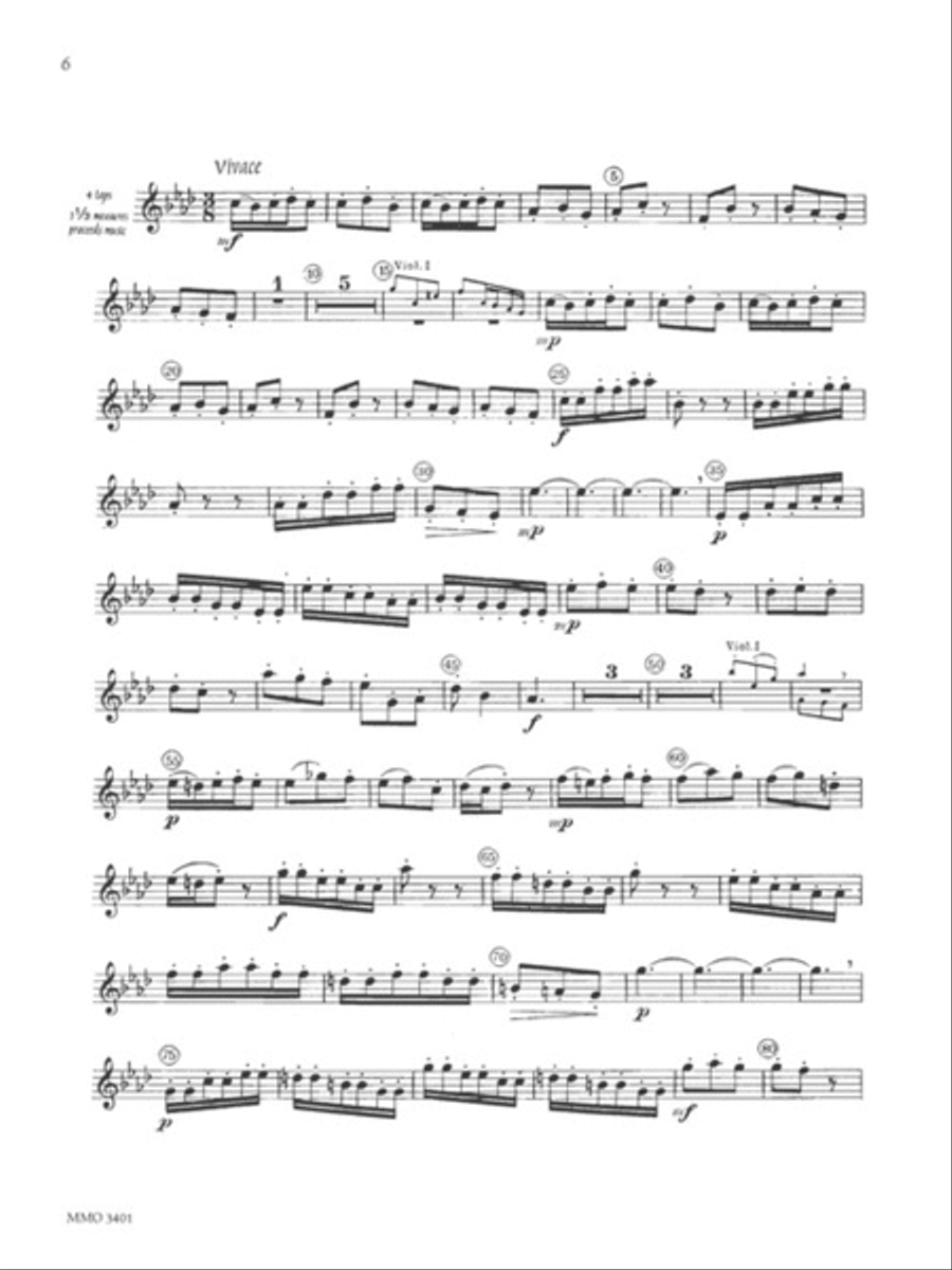 Three Oboe Concerti Oboe Solo scores gallery preview page 3