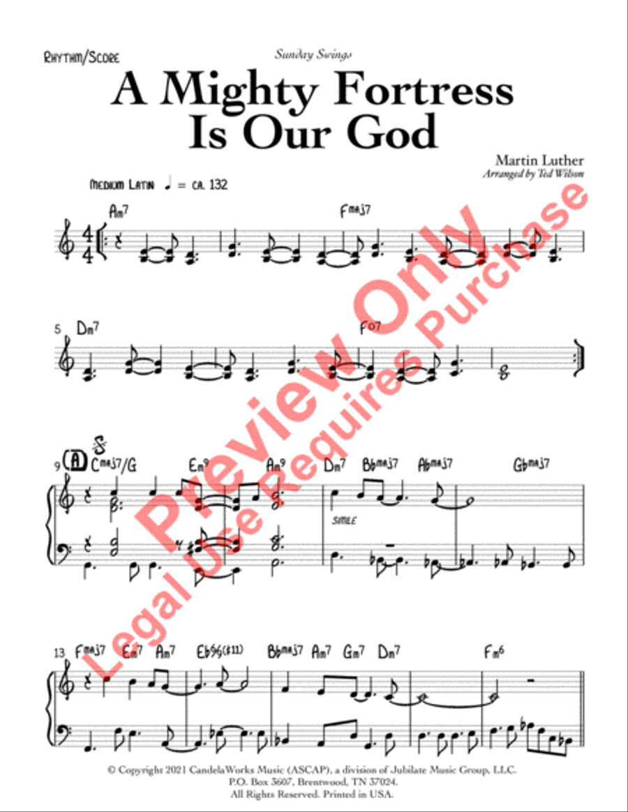 Sunday Swings - Orchestration CD-Rom Jazz Ensemble scores gallery preview page 2