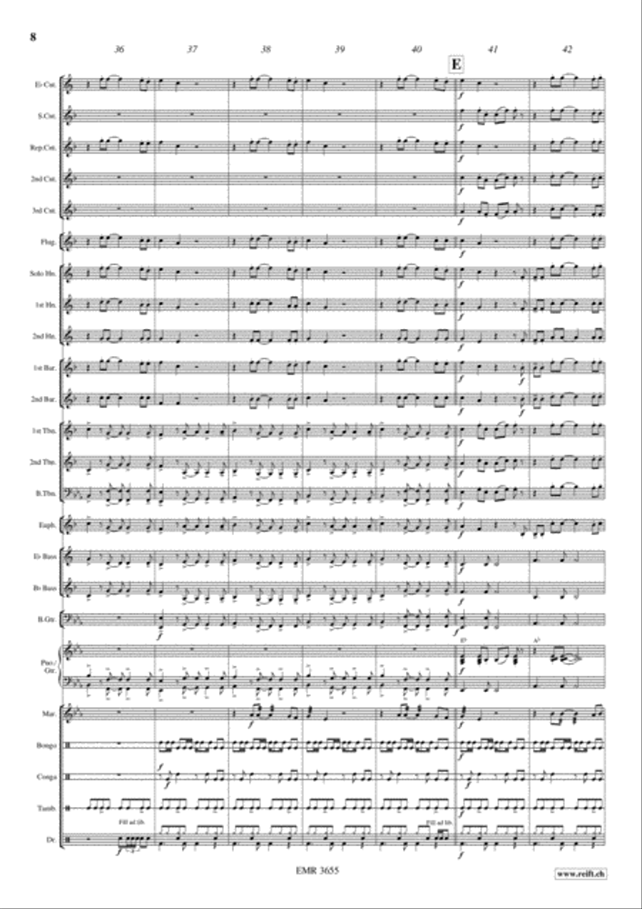 Pata Pata Brass Band scores gallery preview page 9