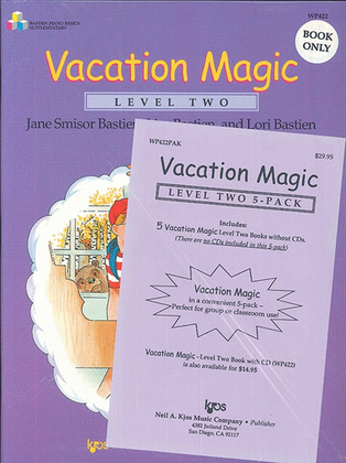 Book cover for Vacation Magic - Level 2 (5-Pack)