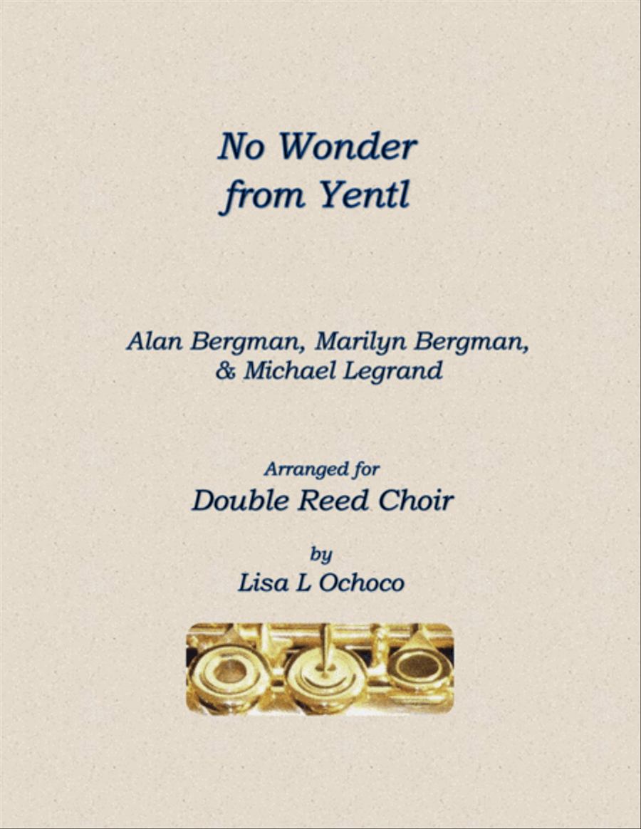 No Wonder Woodwind Ensemble scores gallery preview page 1