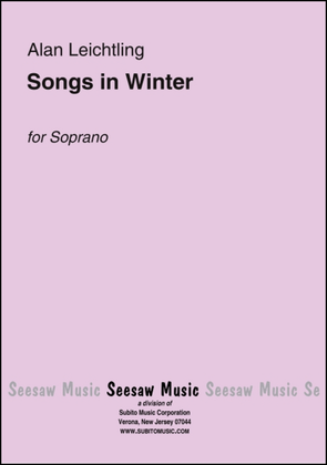 Book cover for Songs in Winter