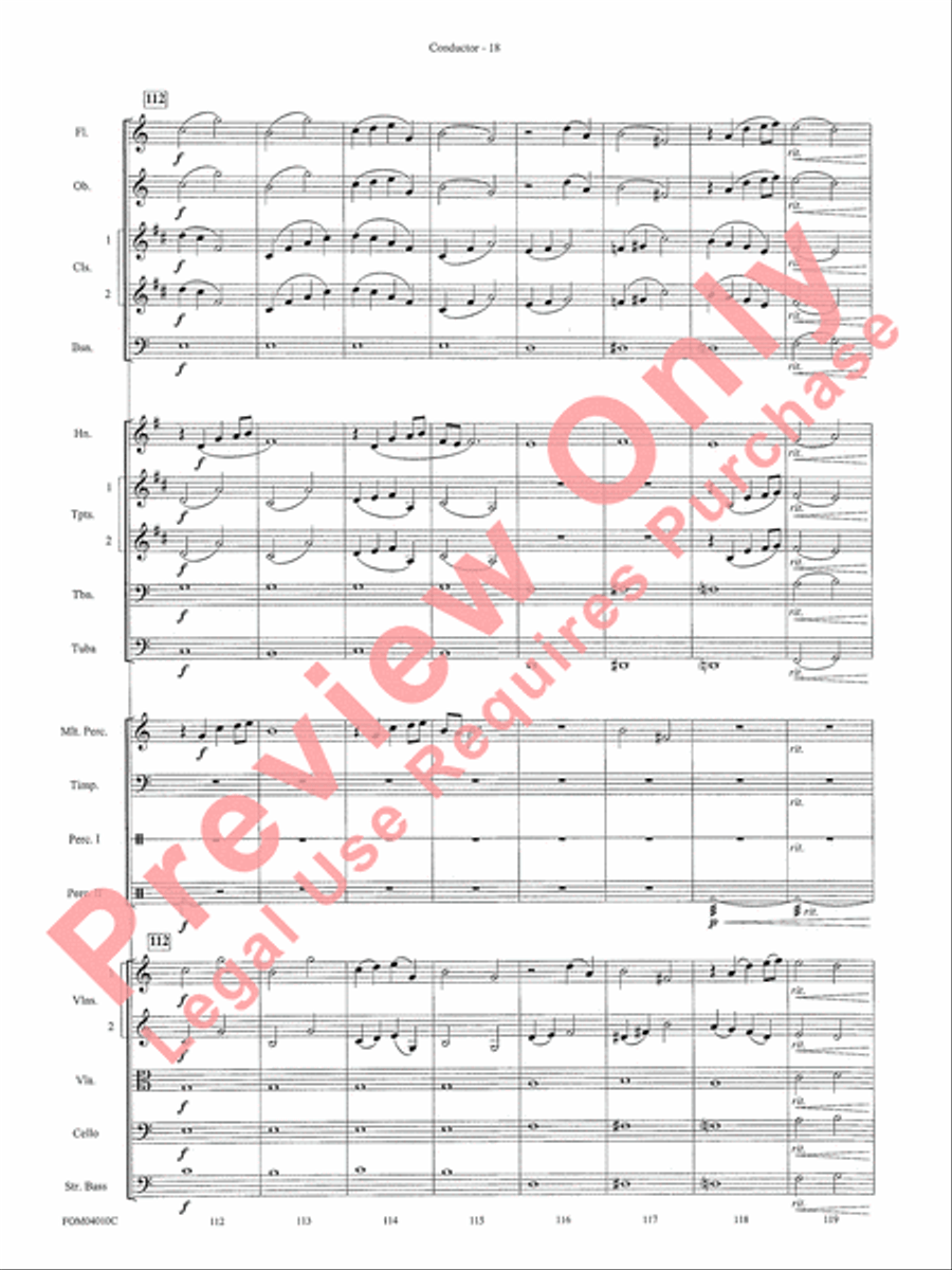 The Polar Express, Selections from Full Orchestra scores gallery preview page 20