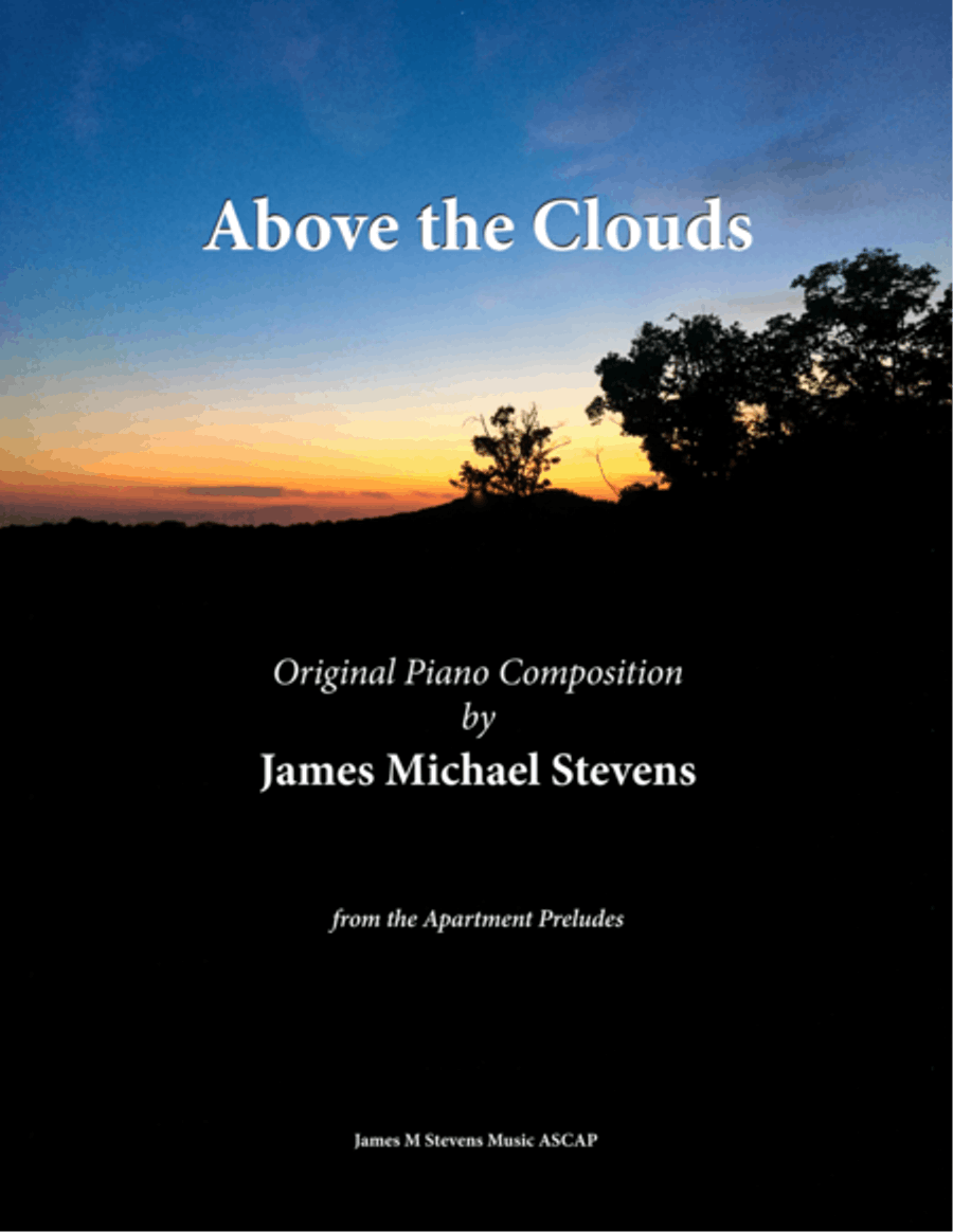 Above the Clouds Piano Solo scores gallery preview page 1