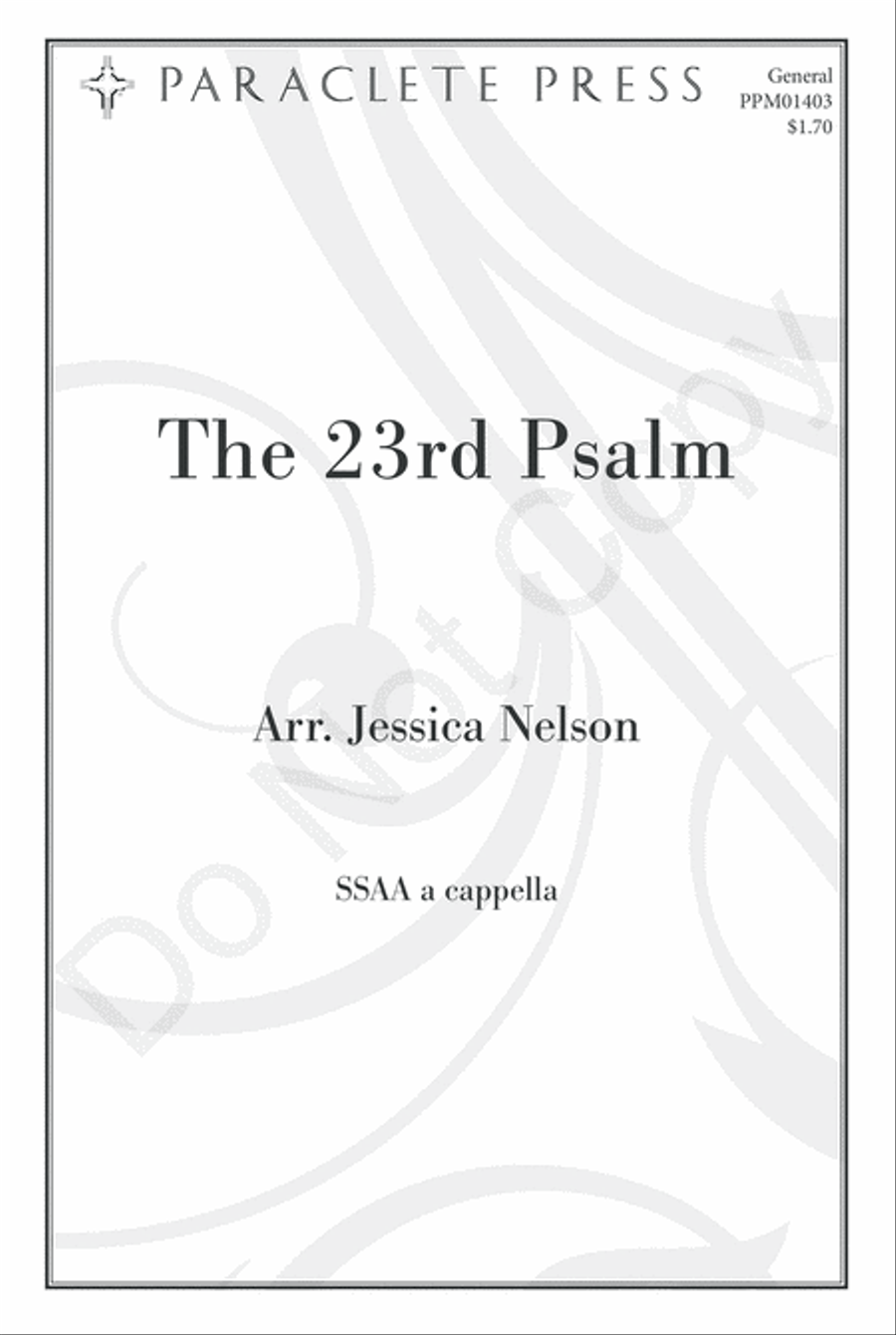 The 23rd Psalm SSAA scores gallery preview page 2
