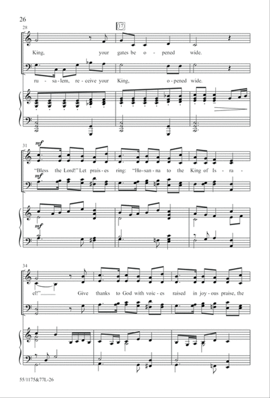 Behold the Lamb! 4-Part scores gallery preview page 27