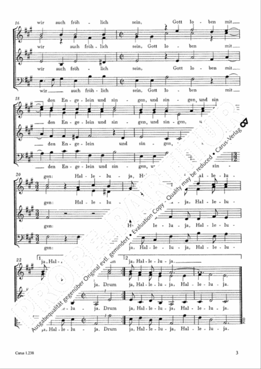 Ein Kindlein klein zu Bethlehem Choir scores gallery preview page 4