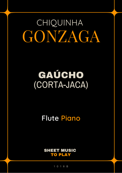 Gaúcho (Corta-Jaca) - Flute and Piano (Full Score and Parts) image number null