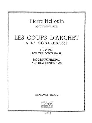 Book cover for Les Coups D'archet (double Bass Solo)