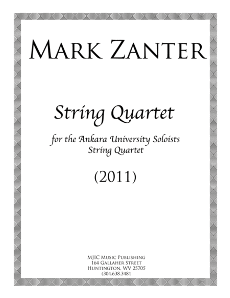 String Quartet (2011) image number null
