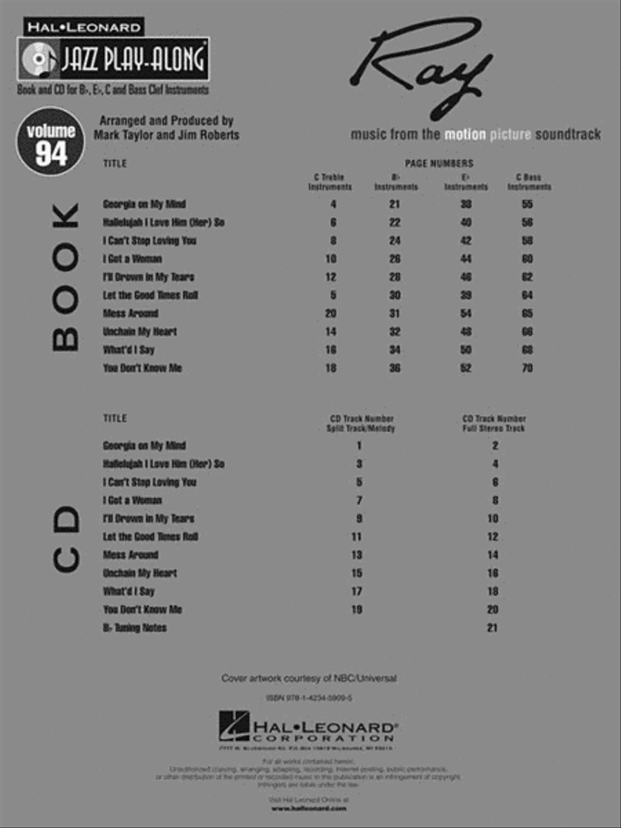 Ray C Instrument scores gallery preview page 3