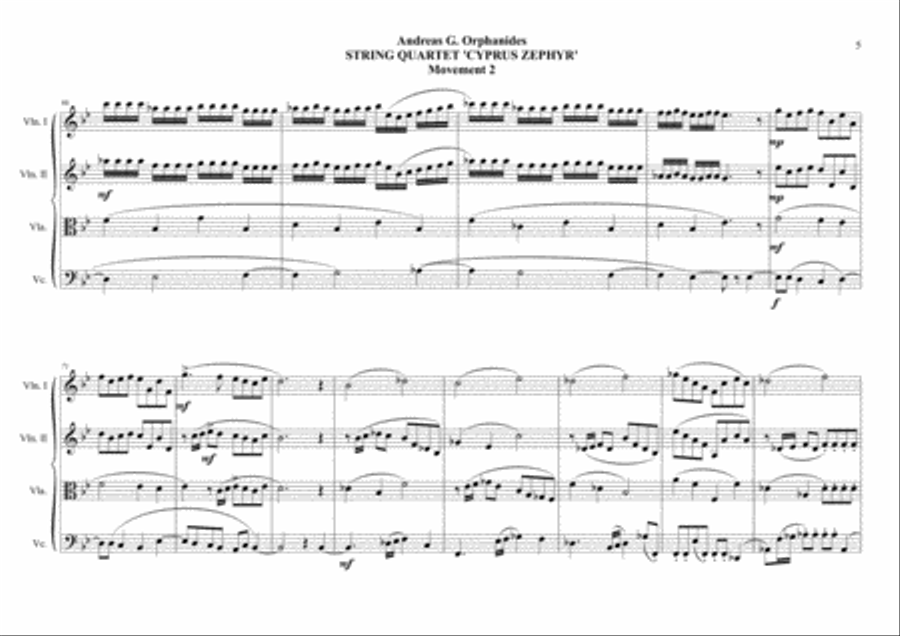 STRING QUARTET 
