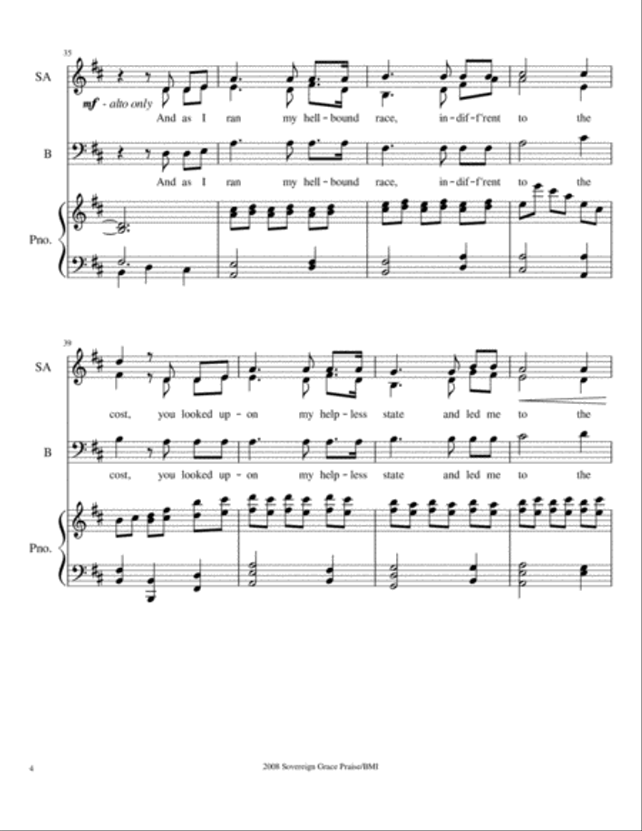 All I Have Is Christ 3-Part scores gallery preview page 4