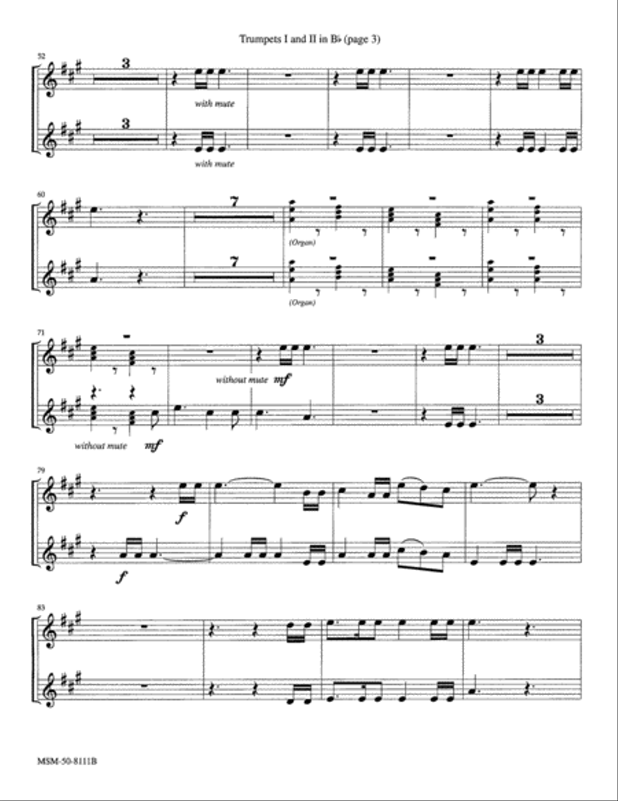 Marching to Zion Choir scores gallery preview page 3