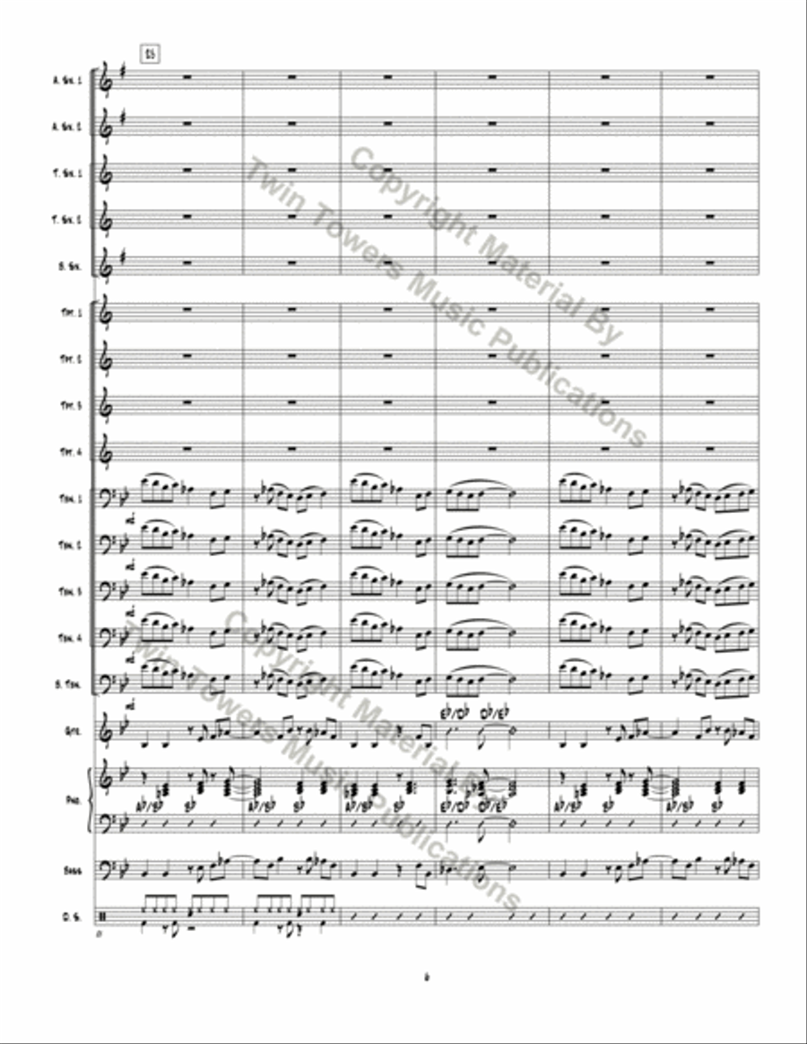 Slipstream Slipstream Jazz Ensemble scores gallery preview page 7