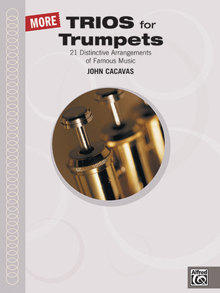 Book cover for More Trios for Trumpets
