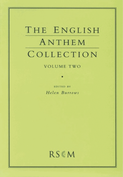 The English Anthem Collection, Volume Two