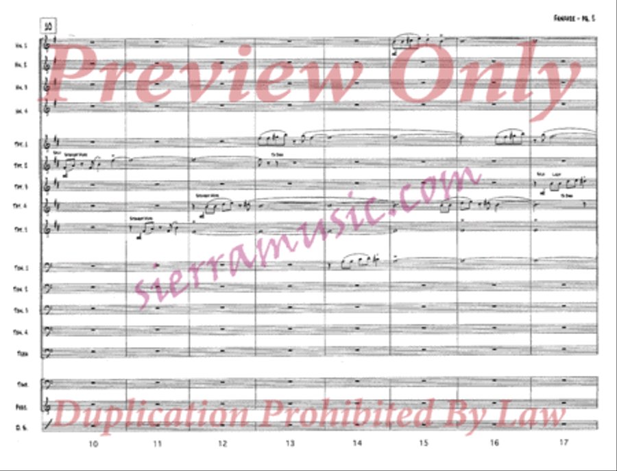 <br>Sheet music extract