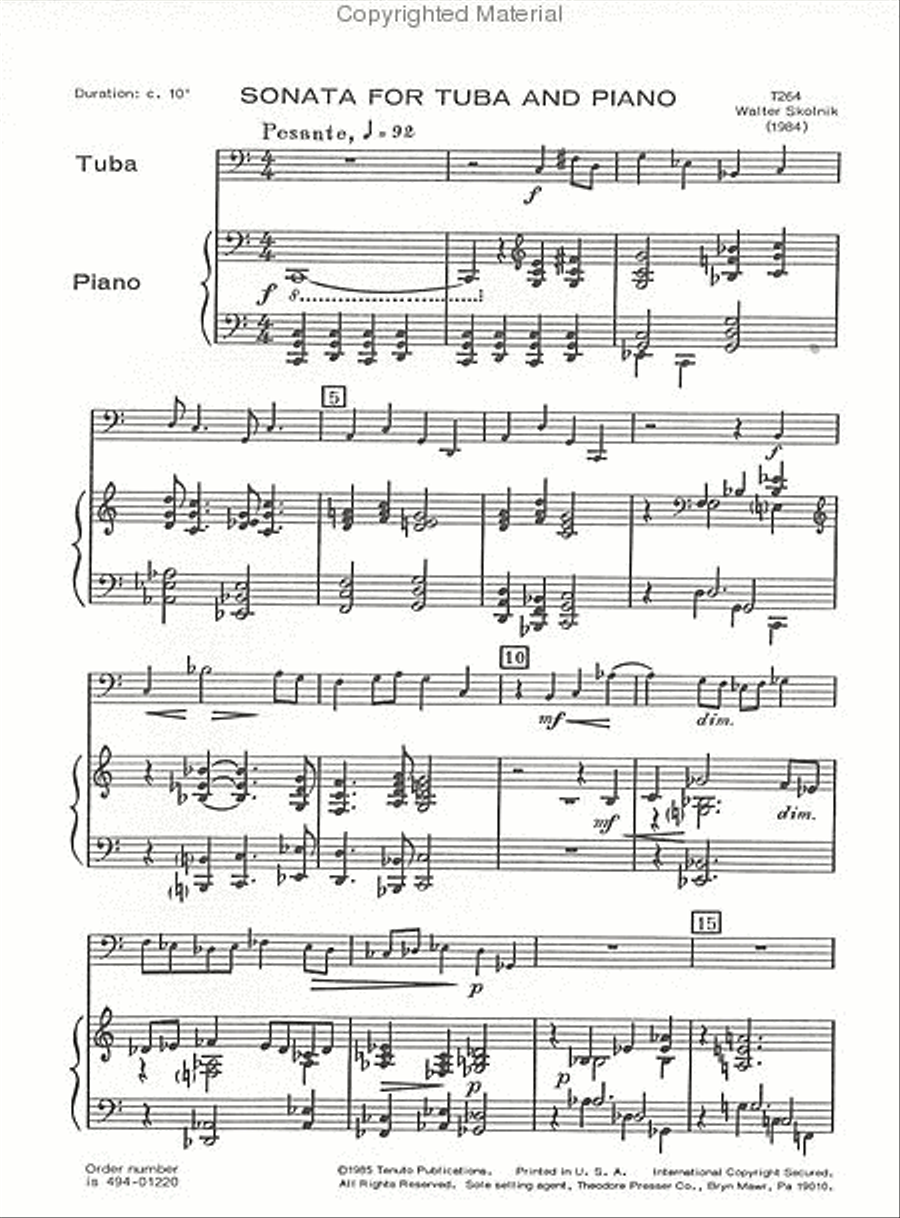 Sonata Chamber Music scores gallery preview page 2