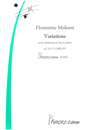 Variations pour clarinette et piano