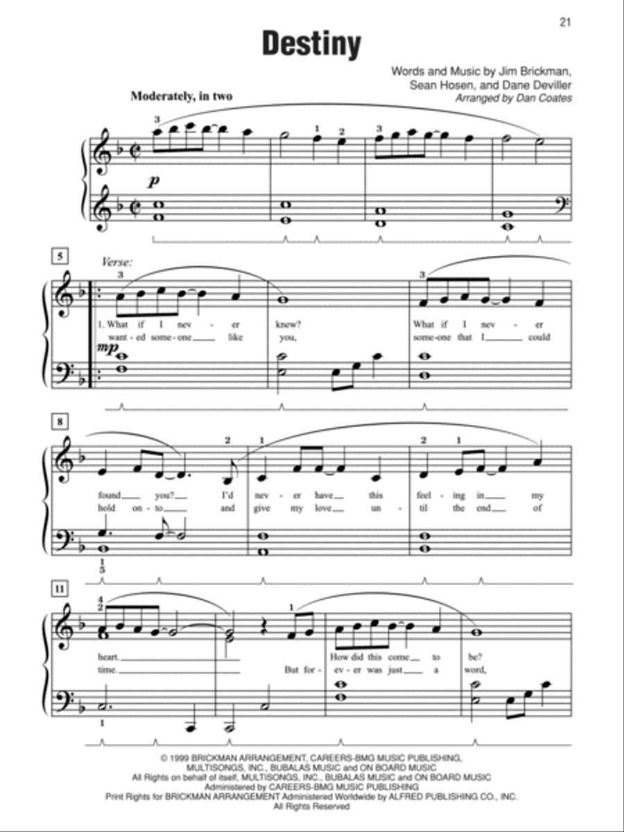 Simply Brickman Simply Brickman Easy Piano scores gallery preview page 2
