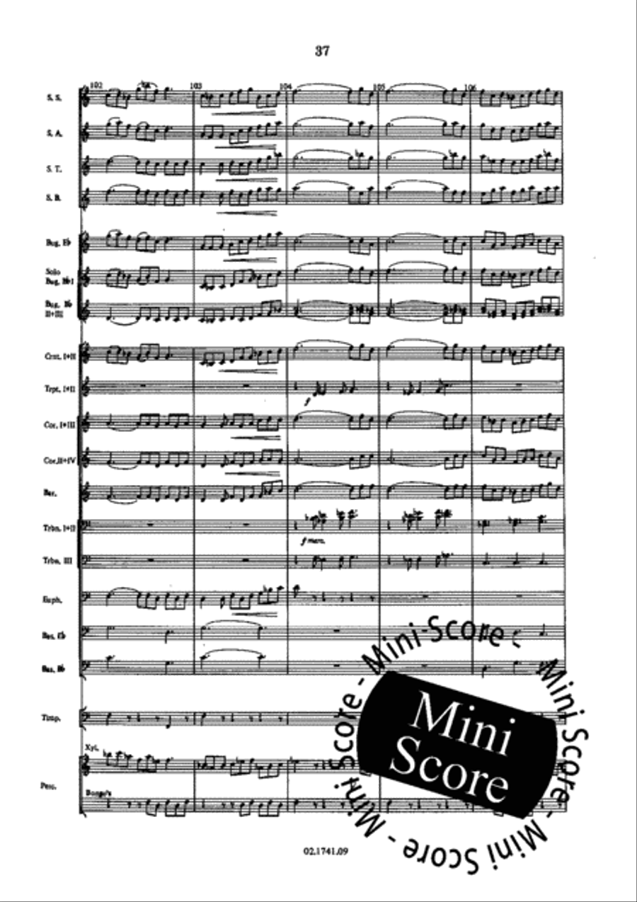 Images voor Fanfare Concert Band scores gallery preview page 41