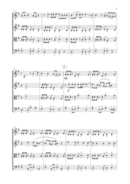 Girls Just Want To Have Fun by Miley Cyrus String Quartet - Digital Sheet Music