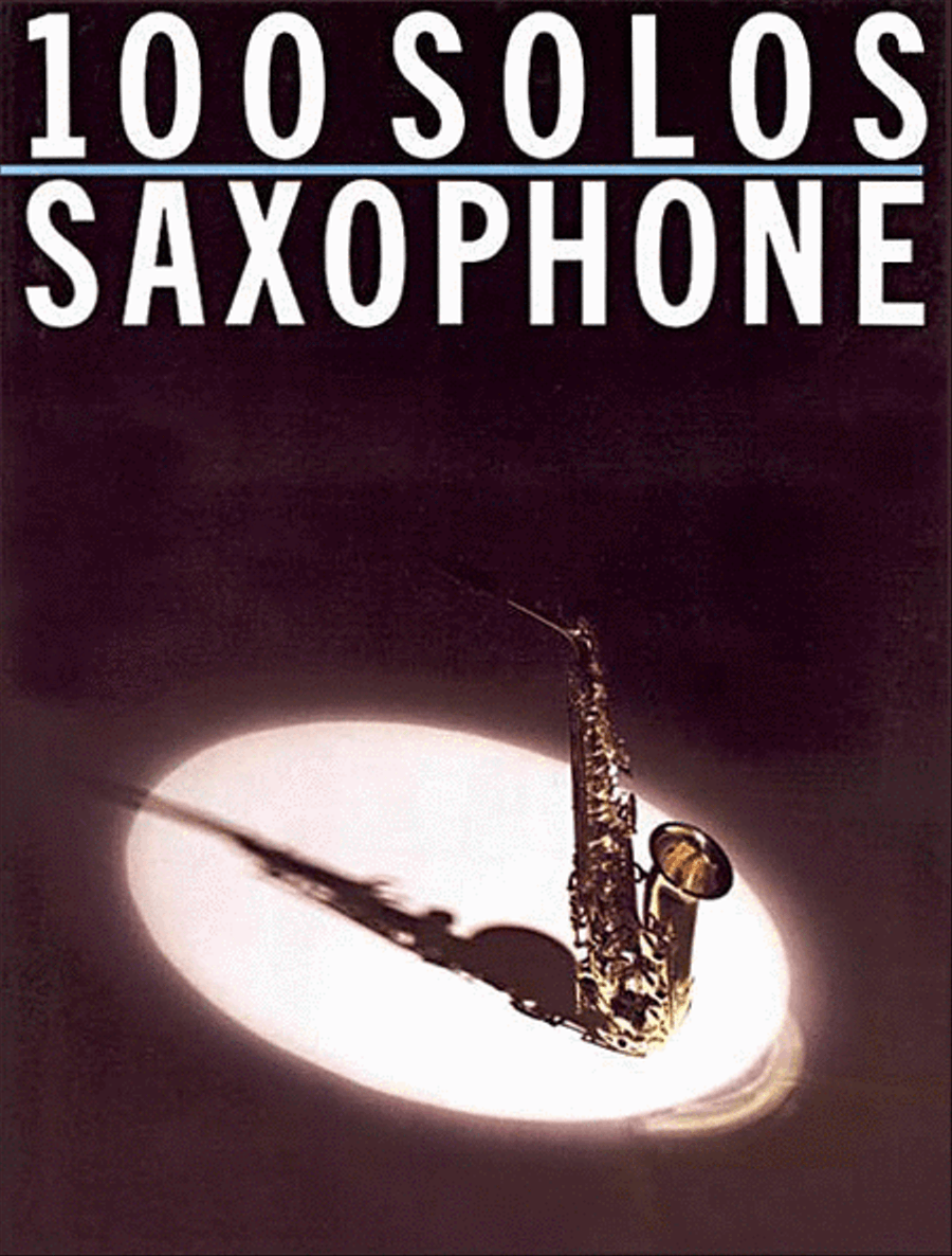 100 Solos Saxophone Solo scores gallery preview page 1