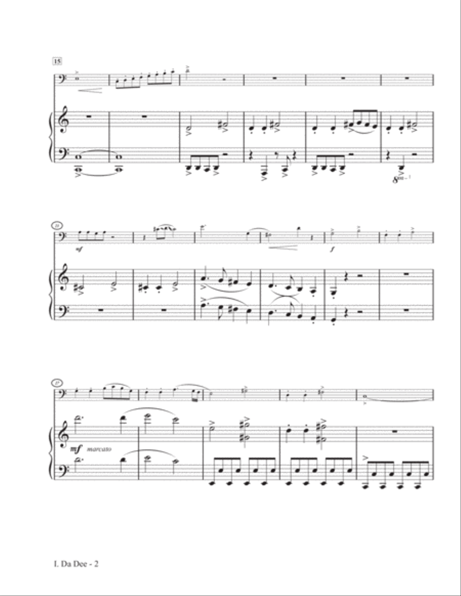 TROMBONE SONATA Piano scores gallery preview page 4