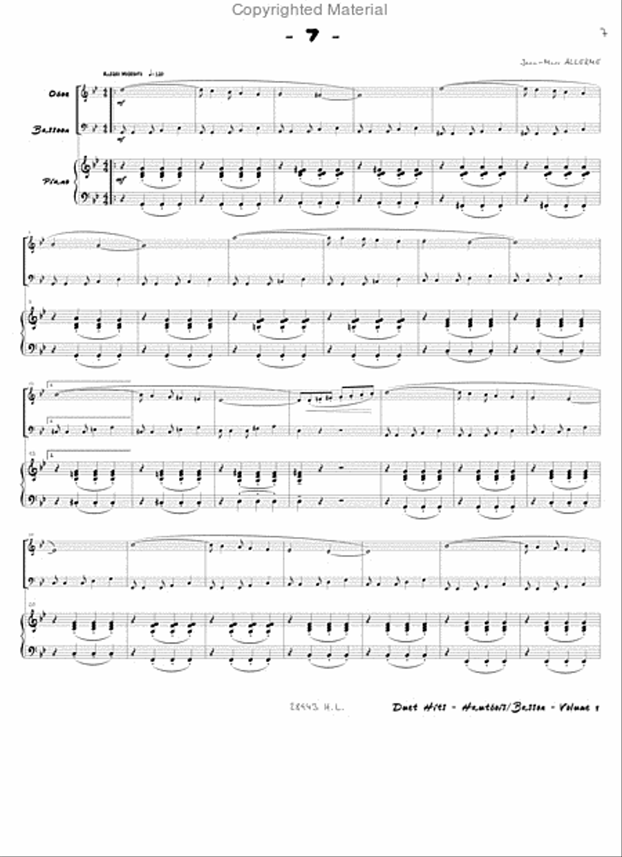 Duet hits Duet hits Bassoon scores gallery preview page 2