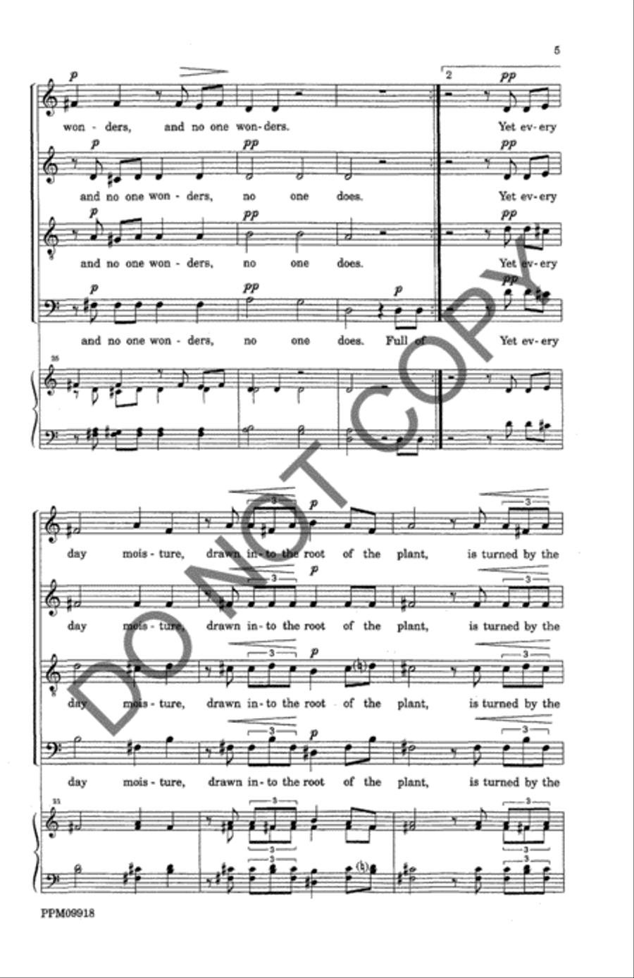 Miracles Miracles 4-Part scores gallery preview page 8