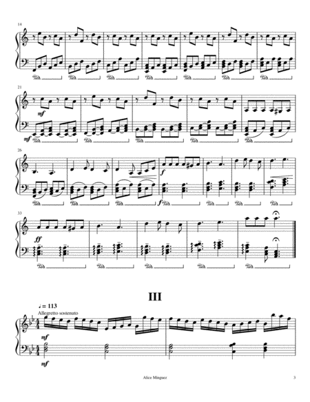 Sostenuto: Three Short Pieces for Piano image number null
